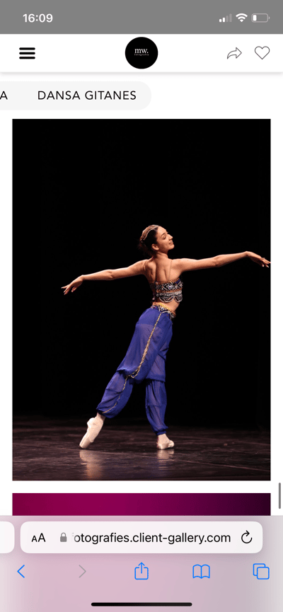 Claudia Angulo Carrasco — Classical dancer, Spain
