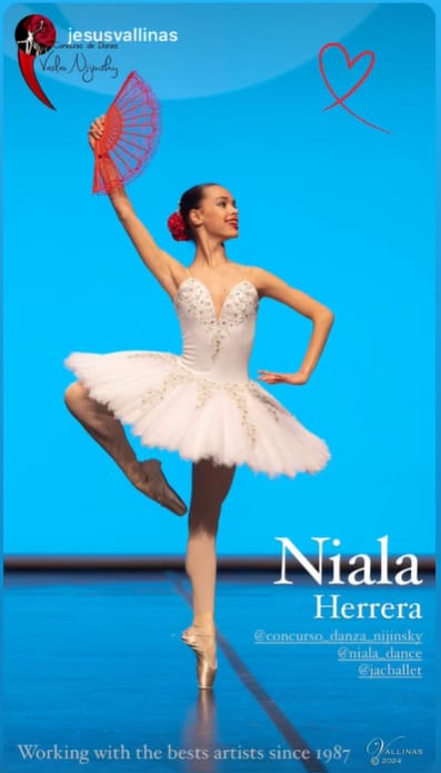Niala Herrera Collazo — Classical dancer, Spain