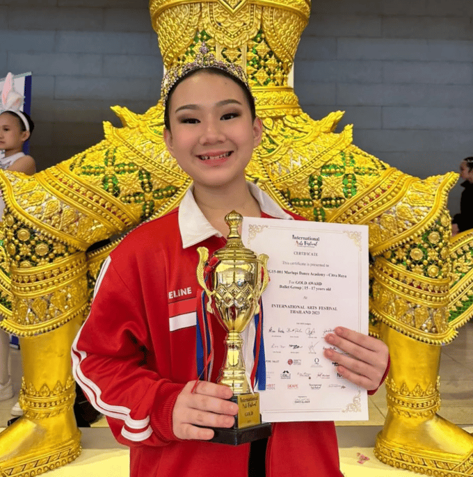 Gabrielle Celine Budiman — Classical dancer, Indonesia