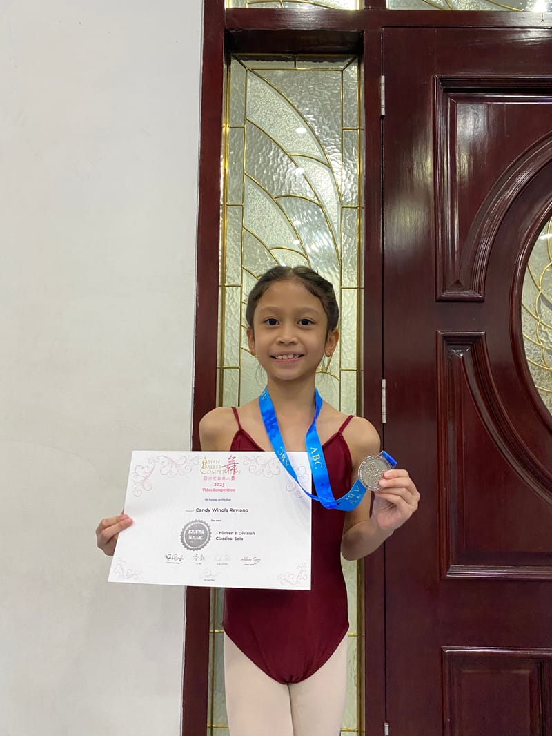 Candy Winola Reviano — Classical dancer, Indonesia