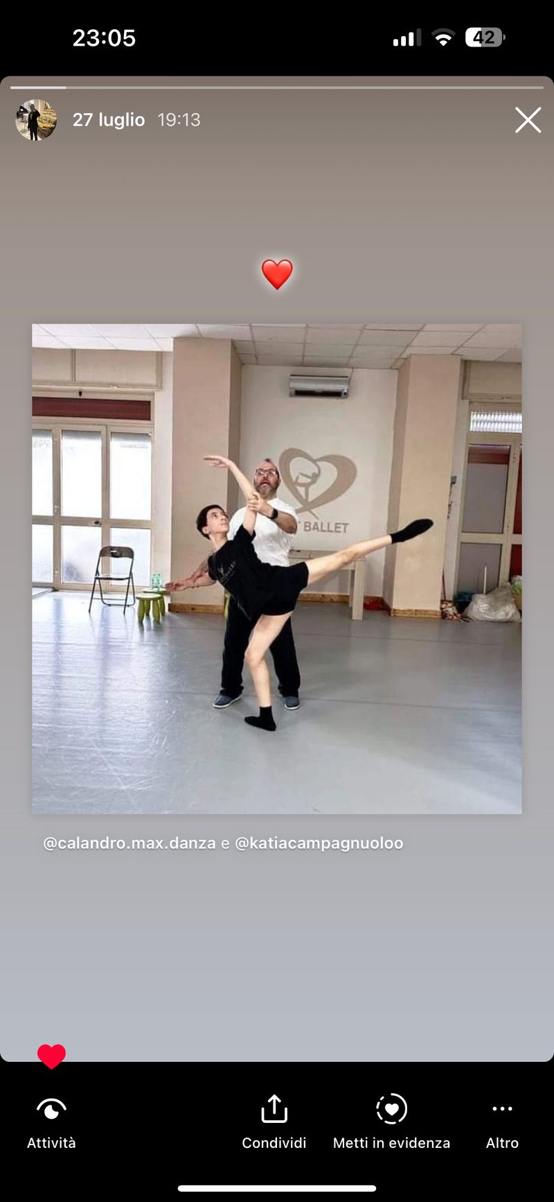 Christian Vitagliano — Modern dancer, Italy