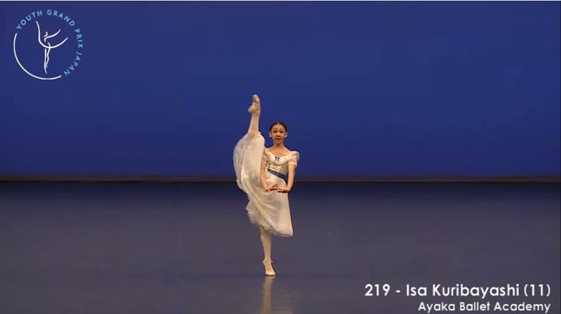 Isa Kuribayashi — Classical dancer, Japan