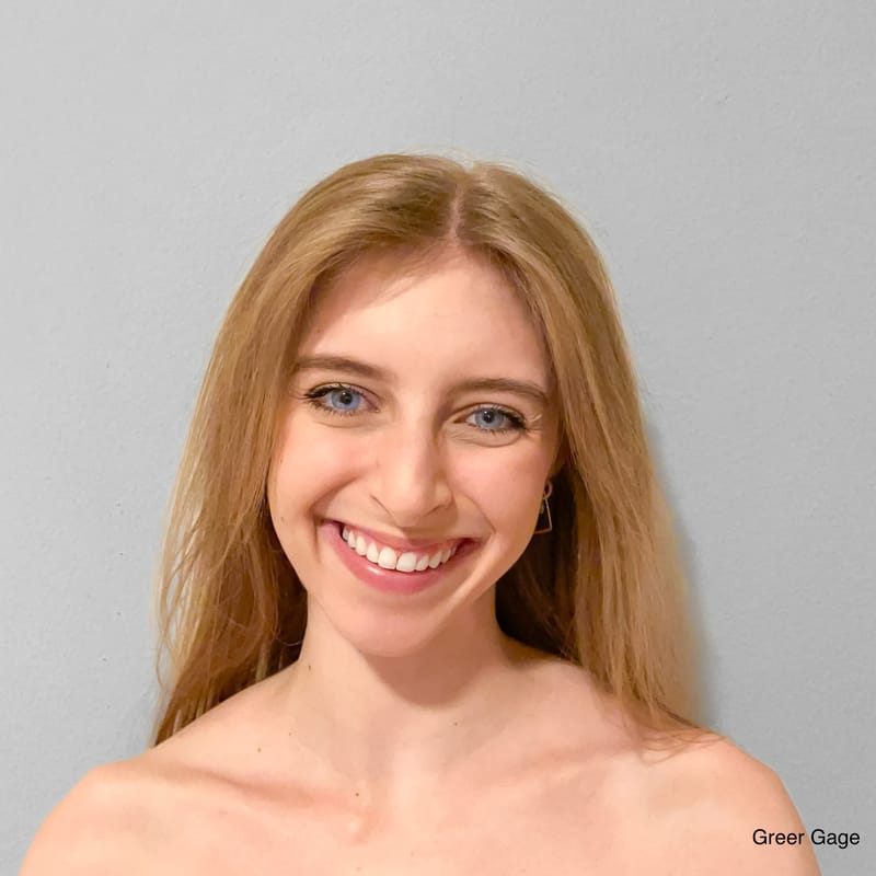 Greer Gage — Classical dancer, United States