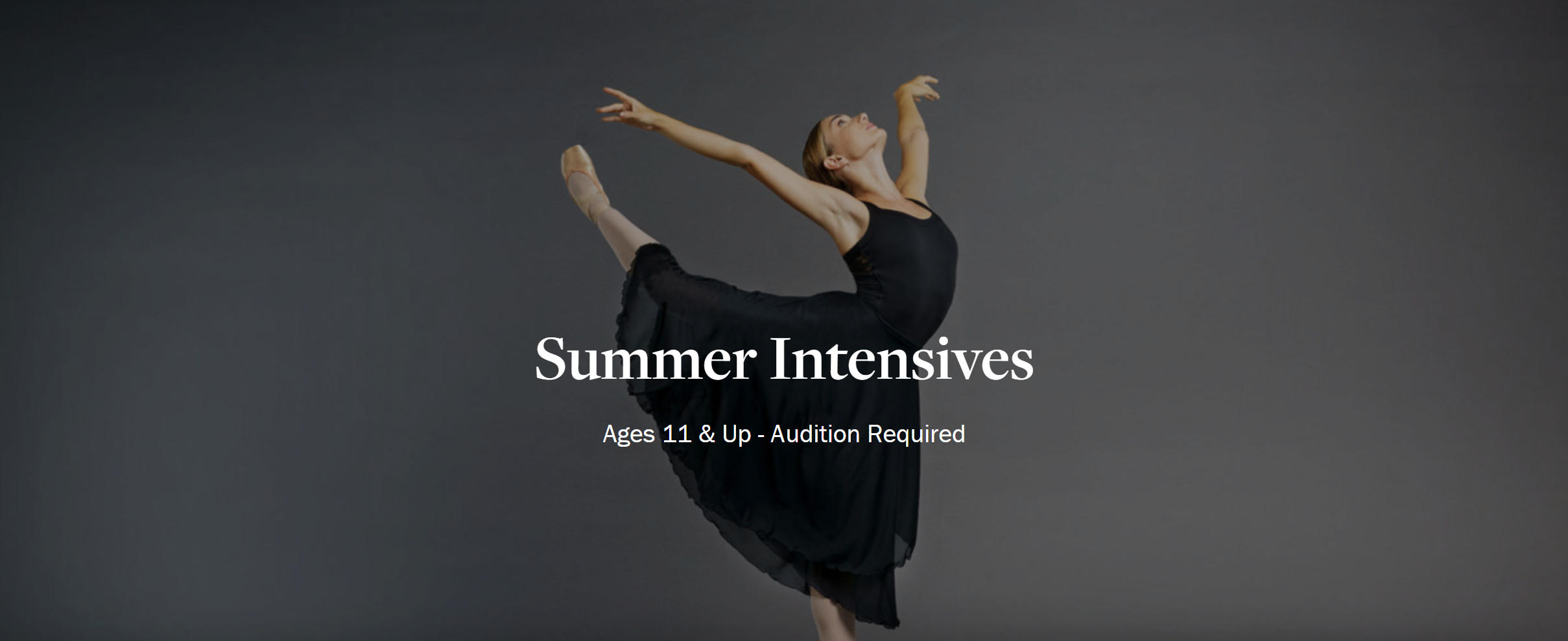 Atlanta Ballet Summer Intensive